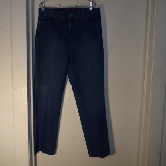 Gloria Vanderbilt Amanda High Rise Mom Jeans Sz 14 - Picture 1 of 5
